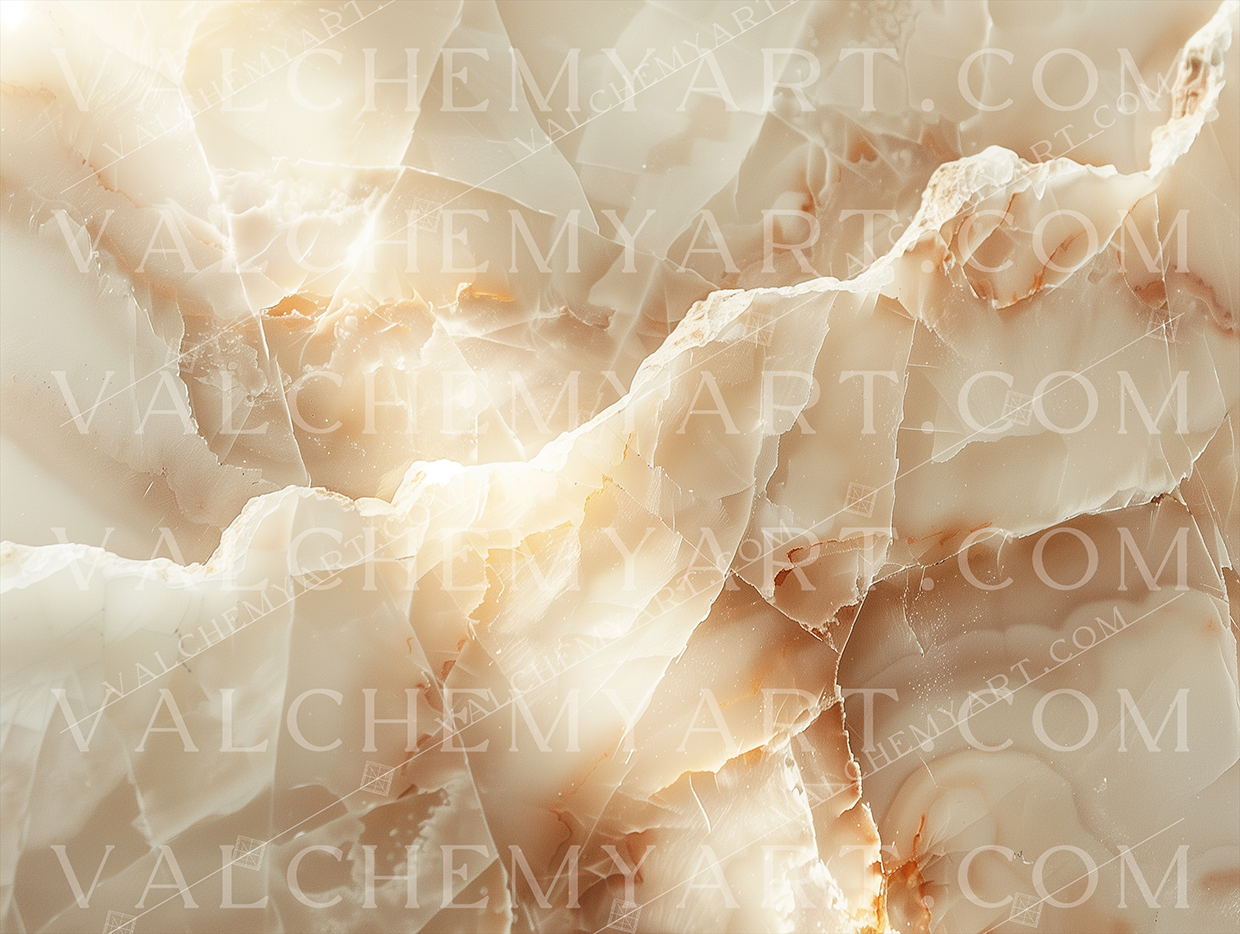 Alabaster Veins of Light
