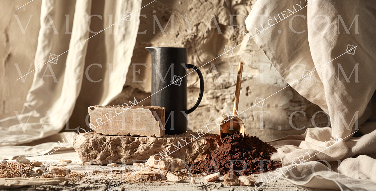 Sacred Cacao Offering | Draped Fabric