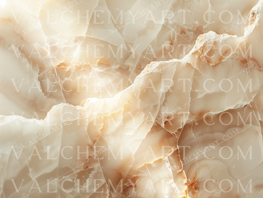 Alabaster Veins of Light