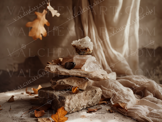Autumn Stone Altar