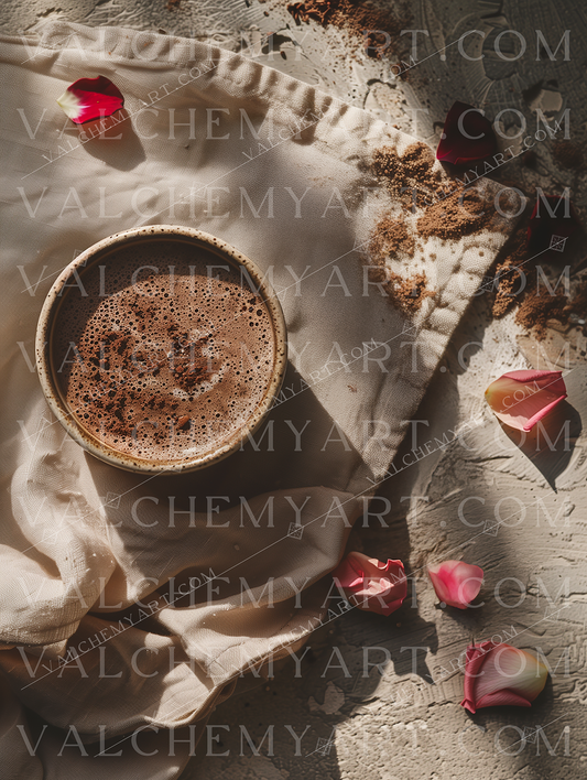 Ceremonial Cacao Offering | Flat Lay II
