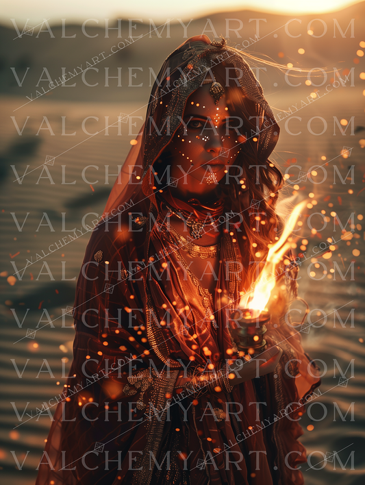 Guardian of the Flame | Desert Ceremony