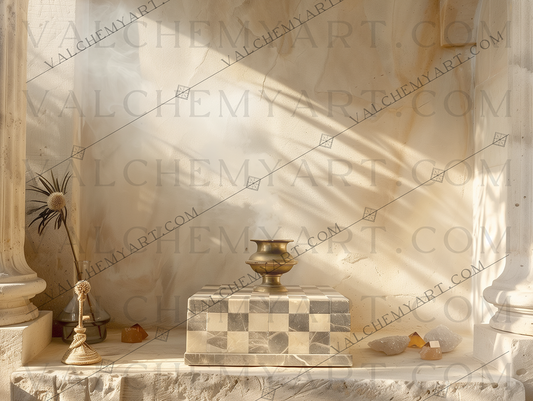 Incense Smoke and Ritual Tools