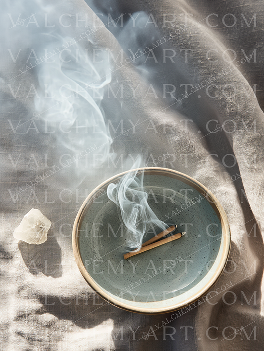 Ritual Incense Bowl | Blue