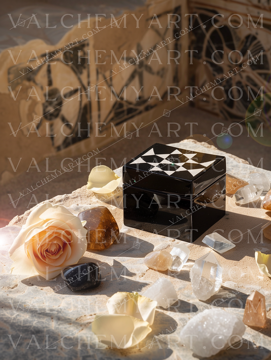 Sacred Offering Black Chest
