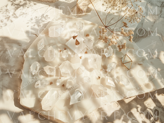 Sunlit Crystal Grid