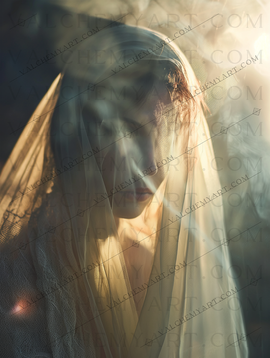 Veiled Feminine Figure