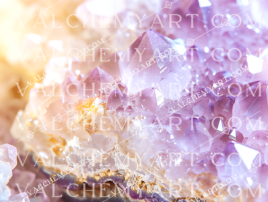 Amethyst Quartz Cluster