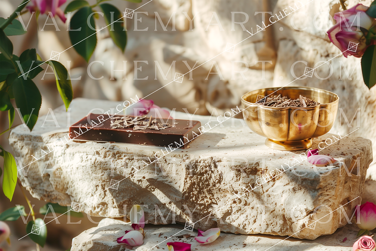 Cacao Rose Petal Offering