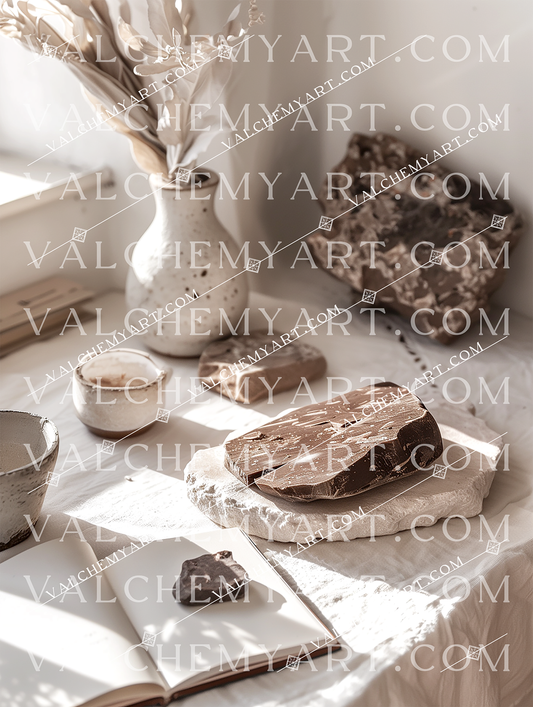 Ceremonial Cacao Still Life