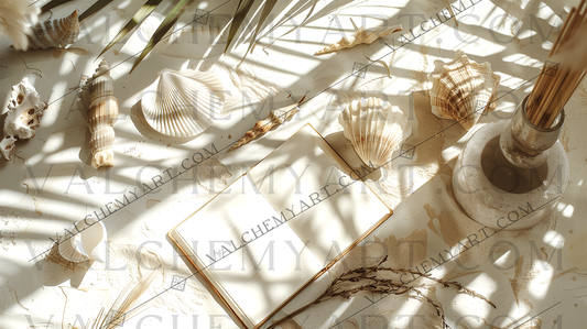 Sacred Study by the Sea II