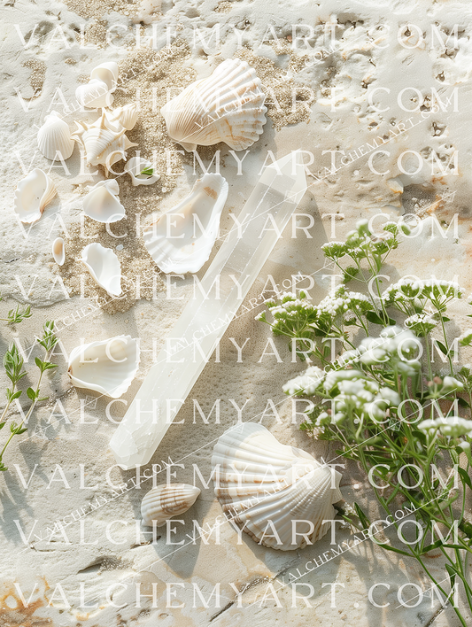 Shells & Selenite