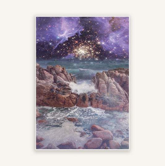 OCEAN STARDUST ART PRINT