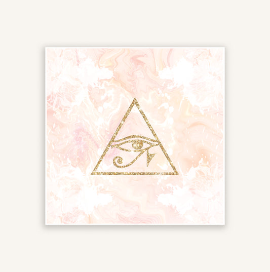 EYE OF HORUS ART PRINT