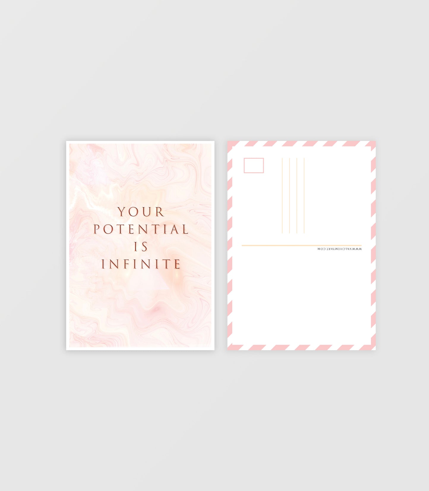 YOUR POTENTIAL IS INFINITE POSTCARD