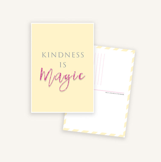 KINDNESS IS MAGIC POSTCARD