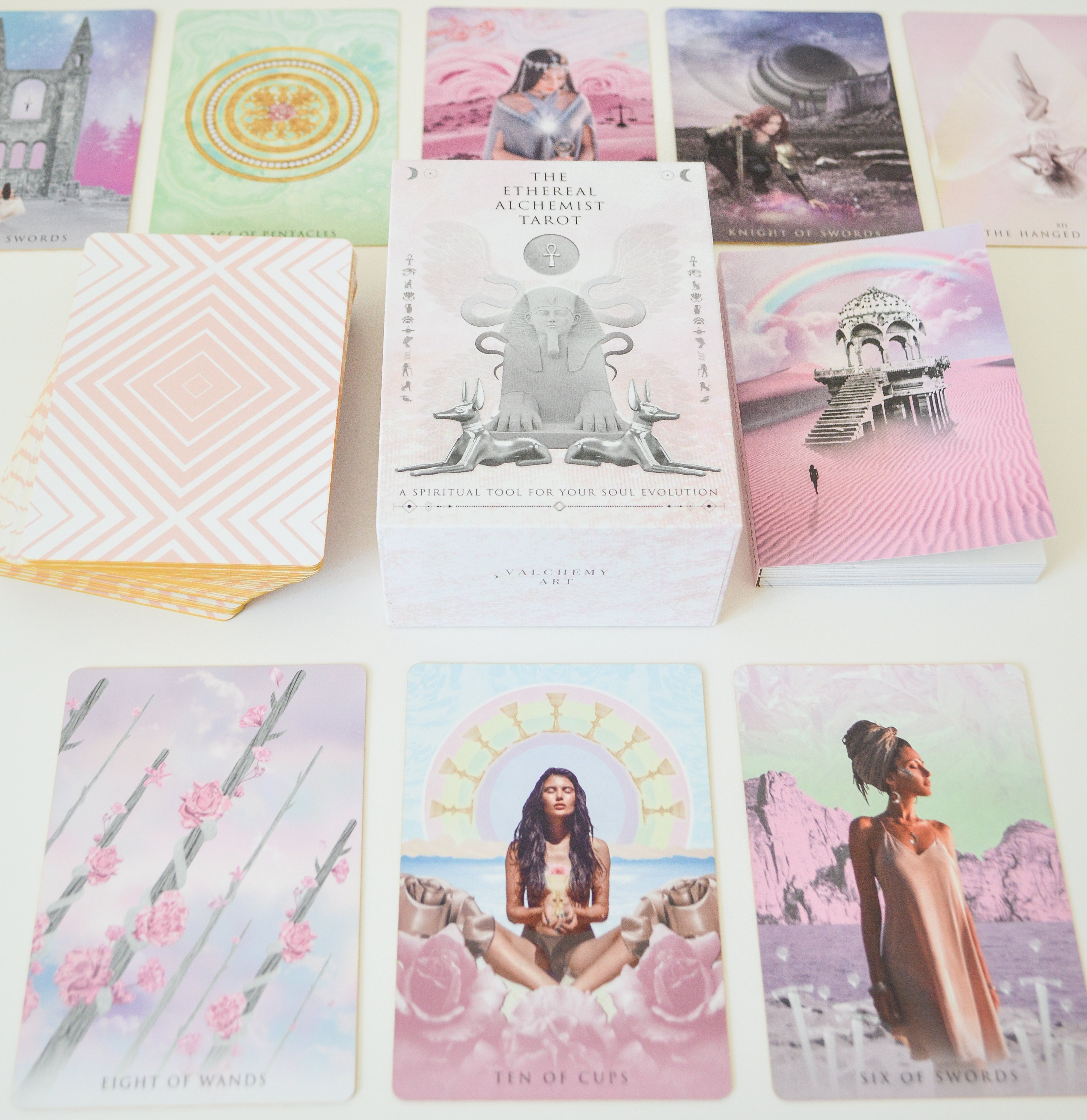 THE ETHEREAL ALCHEMIST TAROT❣️アルケミストタロット Ethereal Alchemist Tarot Deck & Guidebook - 78 Cards
